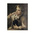 A YOUNG MAN DRINKING. painting by B.E. Murillo ...