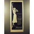 1950 Mojud Slip Ad - Why strap yourself?