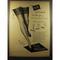 1950 Mojud Thigh-Mold Stockings Ad - News for w...