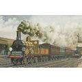 LB & SC Eastbourne Pullman Train Painting 214 H...