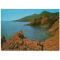 Postcard Trayas Rocks La Corniche d’Or Cote d’A...