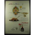 1955 Grand Marnier Liqueur Ad - The taste of france
