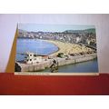 THE PROMENADE & BEACH, PEEL, ISLE OF MAN used p...