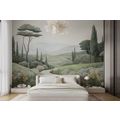 Wall Mural Watercolor Landscape, Nature, Mounta...