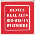 BEER MAT - BUNCES BREWERY - REAL ALES - (Cat 00...