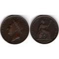 Great Britain. George IV. Farthing 1826. dy21407