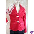 Topshop Vintage 1970 Style Red Jacket Size 10 W...