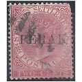 Perak (Malaysia) 1883 SG11 2c Pale Rose Good/Fi...