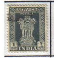 1957 INDIA SERVICE 1NP SLATE F/U SG0165