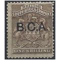 BCA (Nyasaland) 1895 SG7 1/- Grey-Brown Mounted...
