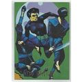DC VILLAINS card # 33 ' KNOCKOUT ' (1995 )