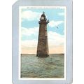 MA Boston Harbor Lighthouse Postcard Minot's Li...