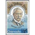 GRENADA, Nobel Prize, Dr Christjaan Eijkman, blue 1977, ½c