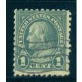 Used 581 1c Benjamin Franklin Average A16343