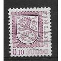 FINLAND 1975 NATIONAL ARMS 10p PURPLE SG 865A F...