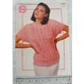 Vintage: Sirdar 8197 top, cotton DK