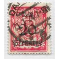 DANZIG 1923 SURCHARGES 20pf ON 100M USED Mi 182