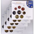 Germany 2003 (A - J) - 5 Official (BU) Euro Coi...