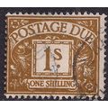 GB 1960 QE2 1/-d Ochre Postage Due Used SG D64 ...