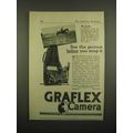 1918 Graflex Camera Ad - See Picture Before You...