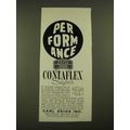 1960 Zeiss Contaflex Super Camera Ad - Performance
