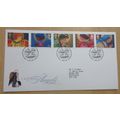 1998 Christmas FDC Royal Mail Cover Bureau Post...