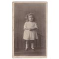 young Victorian girl .unused antique postcard R...