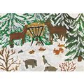 Rita 13 Years old Winter Scene Postcard posted ...