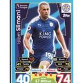Match Attax 2017/2018 160 Islam Slimani Leicest...