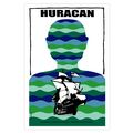 Cuban decor Wall Design movie Poster for"HURACA...