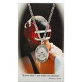 St. Christopher Wrestling Medal Necklace with a...