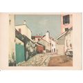 Unused Art Postcard - Montmartre Blind Alley - ...