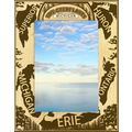 The Great Lakes Michigan Engraved Wood Picture ...