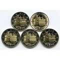 Germany 2010 - 5 x 2 Euro Commemorative - Breme...