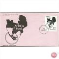 India Cover 1987 - SG 1228 - Africa Fund (mint)
