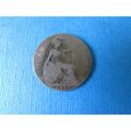 1917 GEORGE V HALFPENNY FREE POST. D
