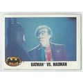 BATMAN base card # 127 BATMAN vs MADMAN (1989)