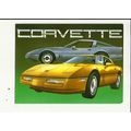 CORVETTE (Terry Pastor) Athena Postcard (9507)