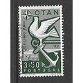 PORTUGAL 1960 NATO 3e.50 GREEN AND GREY SG 1165...
