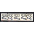 2266 24.1c Tandem Bicycle Very Fine MNH Dry Gum...