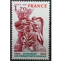 FRANCE: 1978 Polish Fighters War Memorial: SG22...