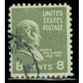Used 813 8c Martin Van Buren Fine M07840