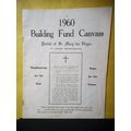1960 Building Fund Canvass,Parish of St.Mary th...