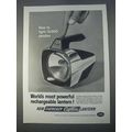 1966 Eveready Captain Lantern Ad - Light 13,000 Candles