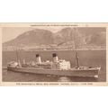 Union Castle Line Royal Mail Steamer Arundel Ca...