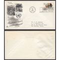 United Nations New York 1965 FDC Population Tre...