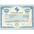 DE na Stock Certificate Company: Southwest Wate...