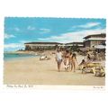 HOLIDAY INN BEACH, JAMAICA used vintage postcar...