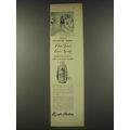1956 Elizabeth Arden Blue Grass Hair Spray Advertisement