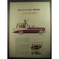 1956 Chevrolet Bel Air Convertible Ad - Queen of the show ..and the road